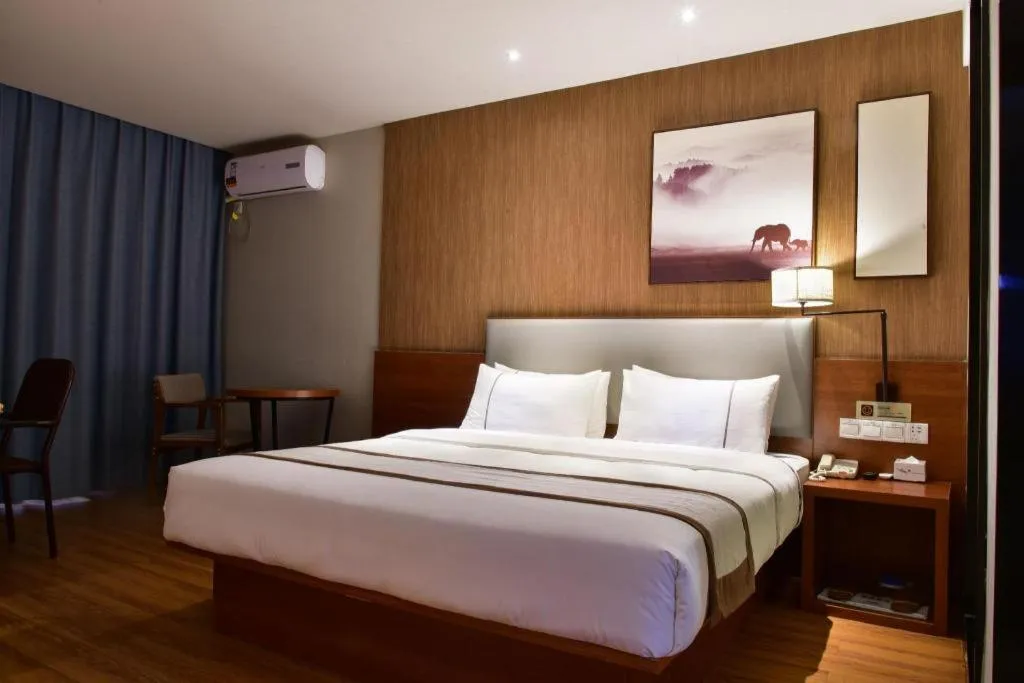 Bed in Jtour Inn Xianning Chongyang Taoxi Avenue