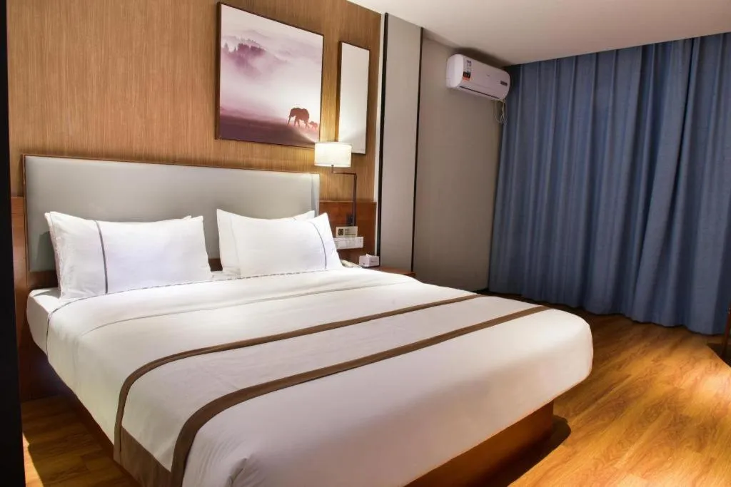 Bed in Jtour Inn Xianning Chongyang Taoxi Avenue