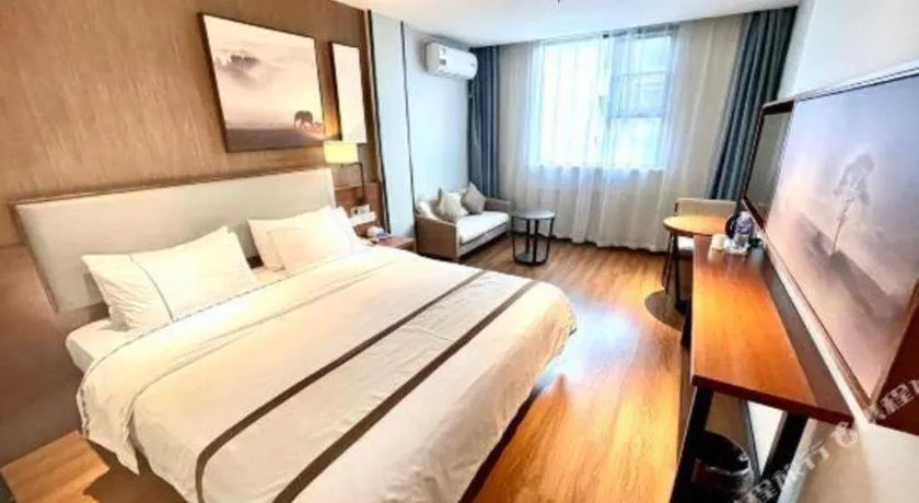 Bed in Jtour Inn Xianning Chongyang Taoxi Avenue