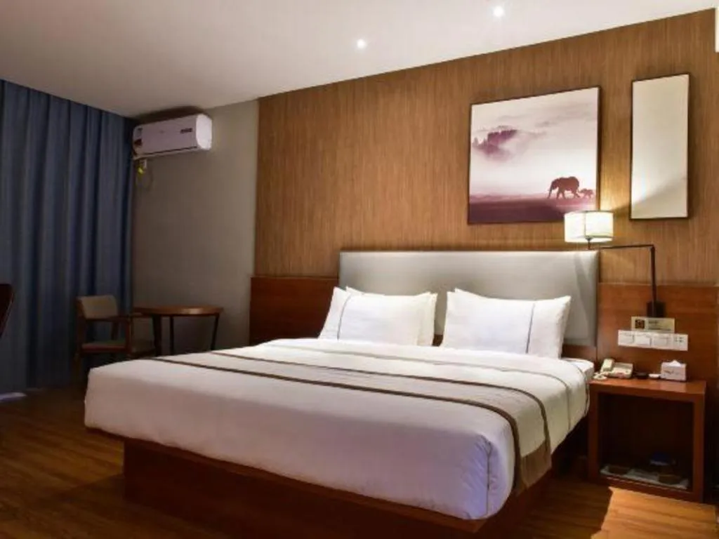 Bed in Jtour Inn Xianning Chongyang Taoxi Avenue