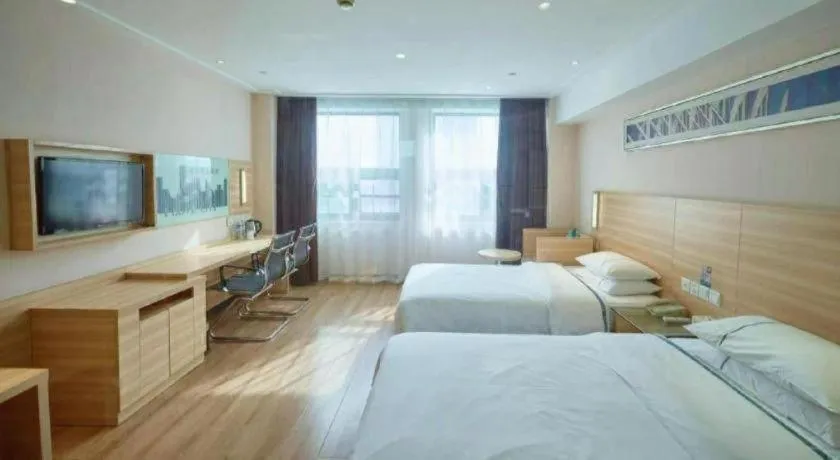 Bed in City Comfort Inn Wuhan Wangjiawan Longyangcun Metro Station