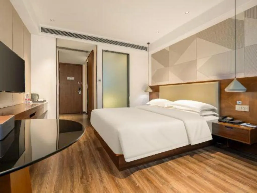 Bed in Borrman Hotel Nanning Beihu Bei Road Metro Station