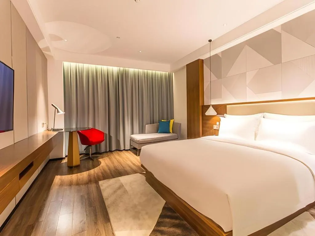 Bed in Borrman Hotel Nanning Beihu Bei Road Metro Station