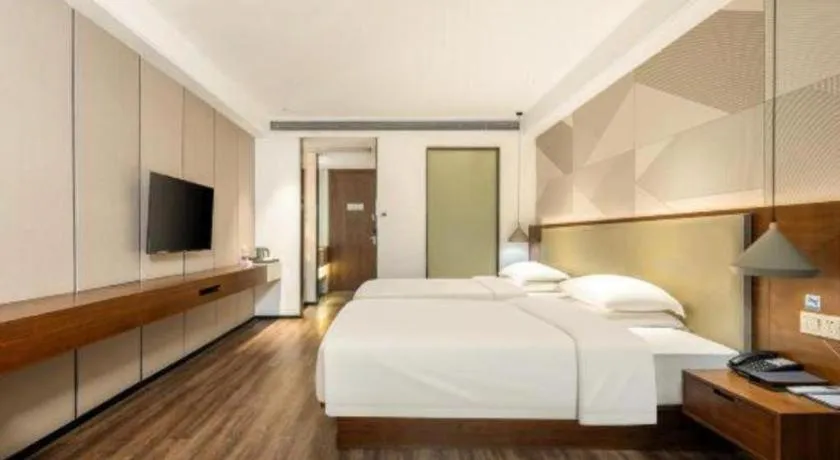 Bed in Borrman Hotel Nanning Beihu Bei Road Metro Station