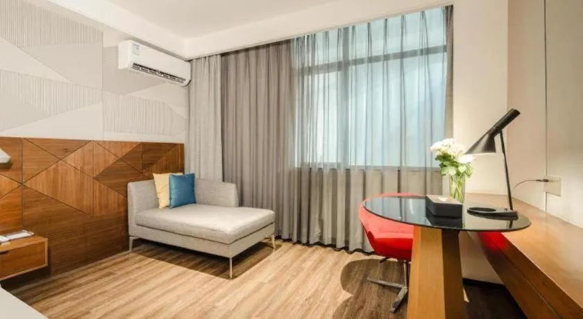 Bed in Borrman Hotel Nanning Beihu Bei Road Metro Station