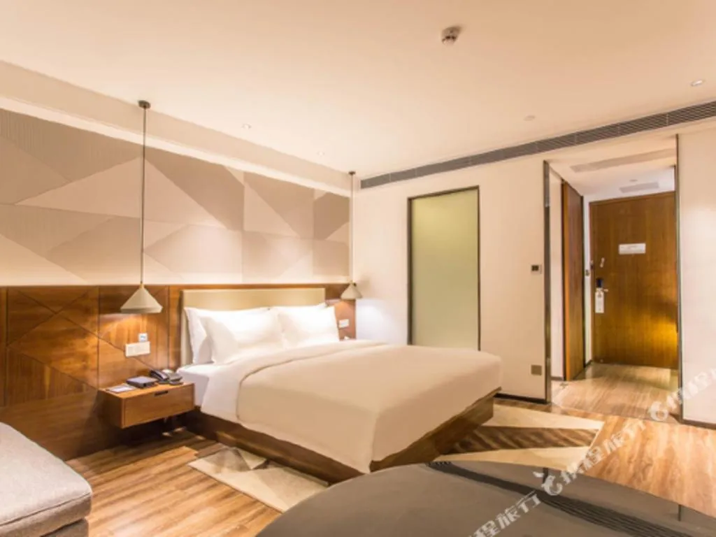 Bed in Borrman Hotel Nanning Beihu Bei Road Metro Station