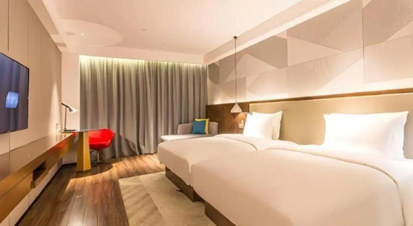 Bed in Borrman Hotel Nanning Beihu Bei Road Metro Station