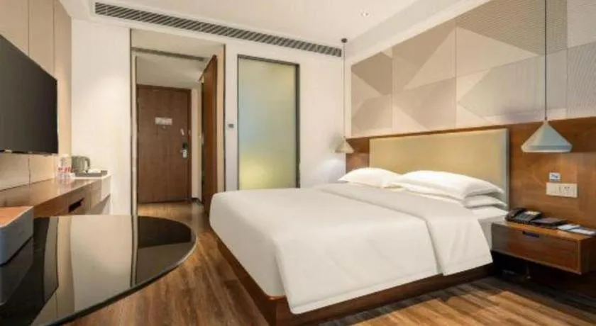 Bed in Borrman Hotel Nanning Beihu Bei Road Metro Station