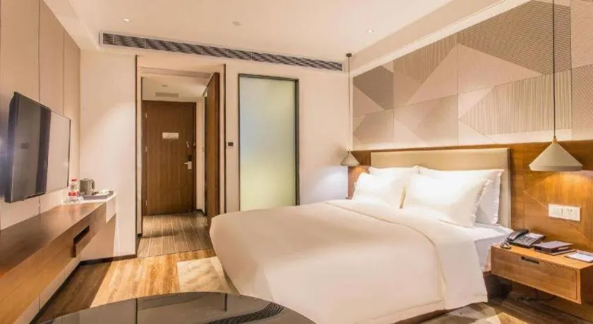 Bed in Borrman Hotel Nanning Beihu Bei Road Metro Station