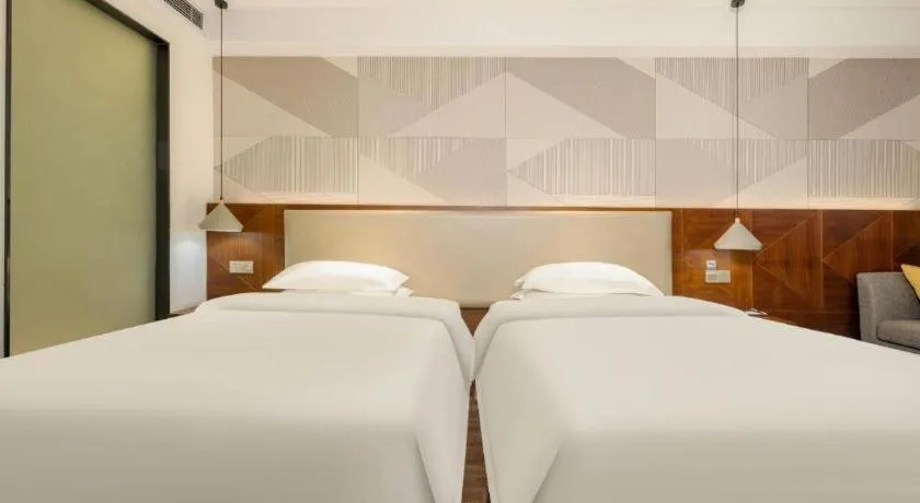Bed in Borrman Hotel Nanning Beihu Bei Road Metro Station