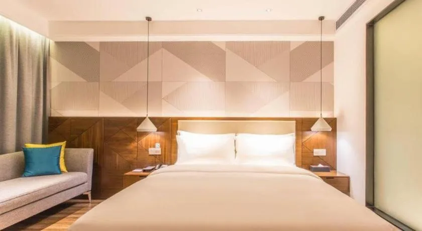 Bed in Borrman Hotel Nanning Beihu Bei Road Metro Station