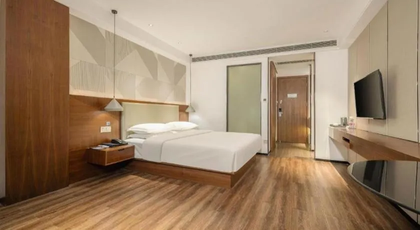 Bed in Borrman Hotel Nanning Beihu Bei Road Metro Station