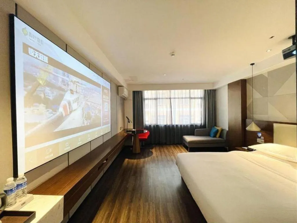 Bed in Borrman Hotel Nanning Beihu Bei Road Metro Station