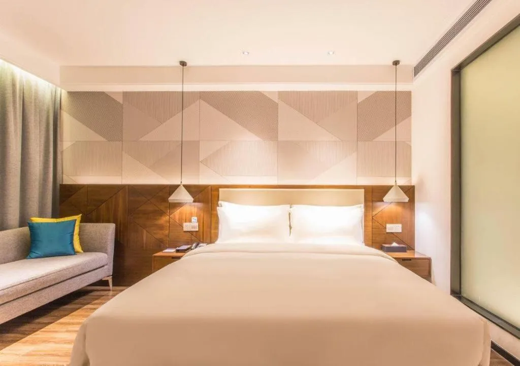 Bed in Borrman Hotel Nanning Beihu Bei Road Metro Station