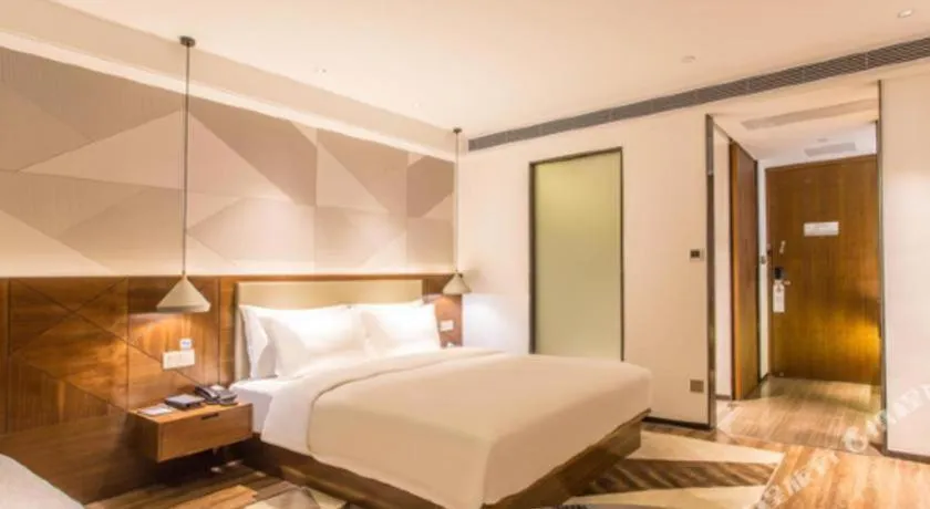 Bed in Borrman Hotel Nanning Beihu Bei Road Metro Station