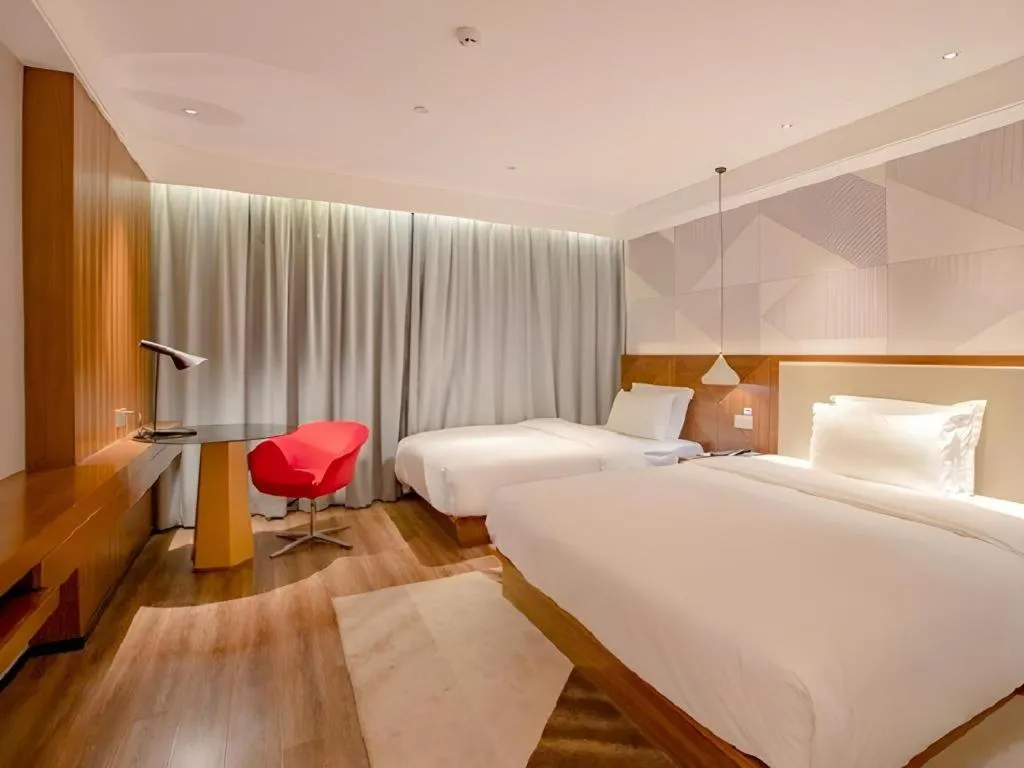 Bed in Borrman Hotel Nanning Beihu Bei Road Metro Station