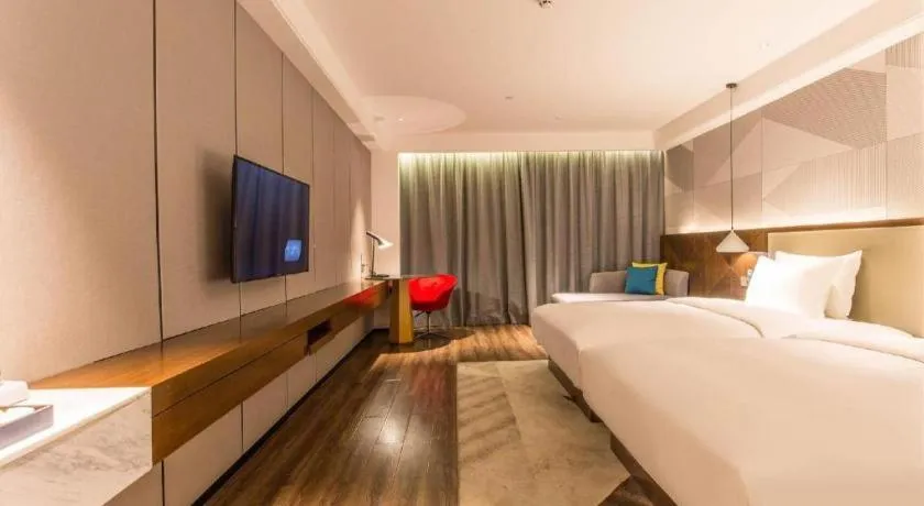 Bed in Borrman Hotel Nanning Beihu Bei Road Metro Station