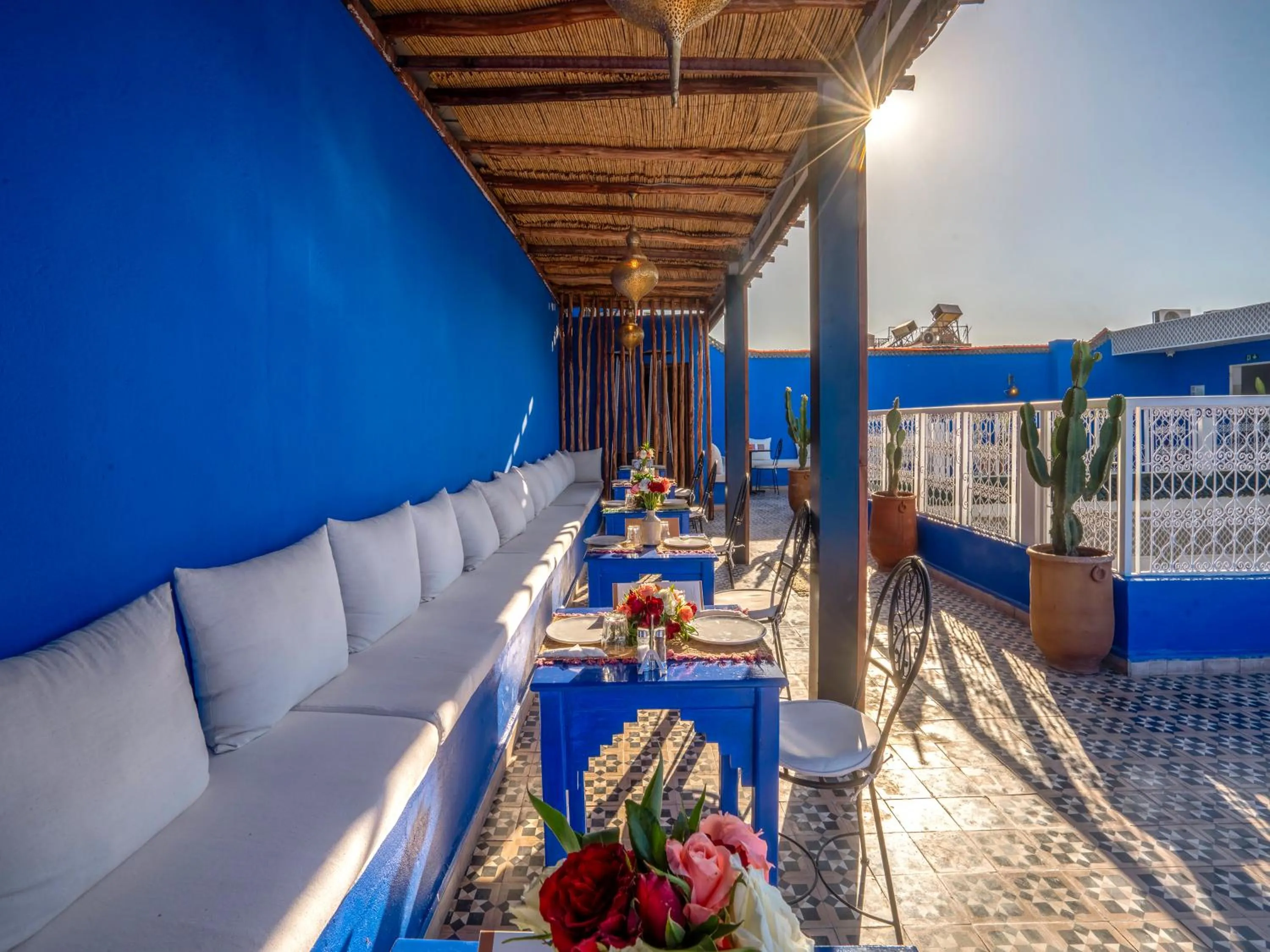 Balcony/Terrace in Riad Nuits D'orient Boutique Hotel & SPA