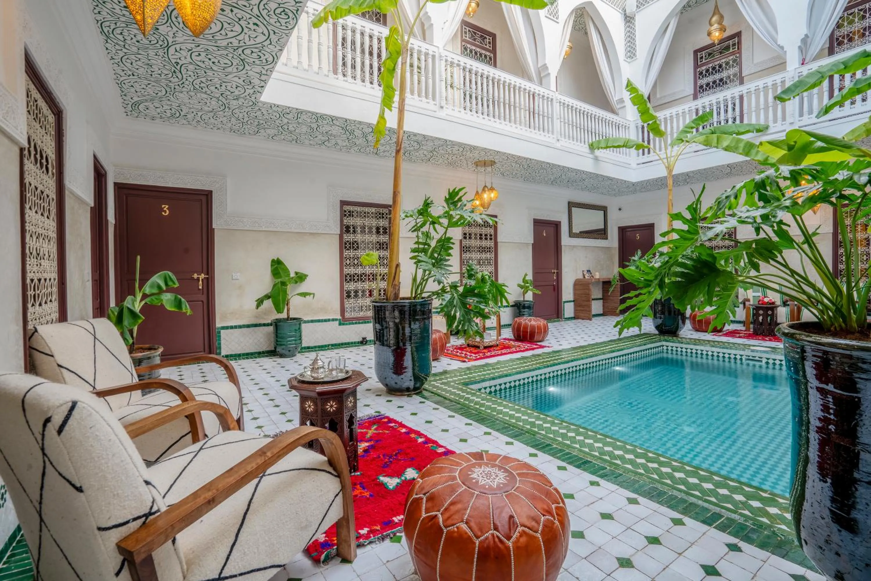 Lobby or reception in Riad Nuits D'orient Boutique Hotel & SPA