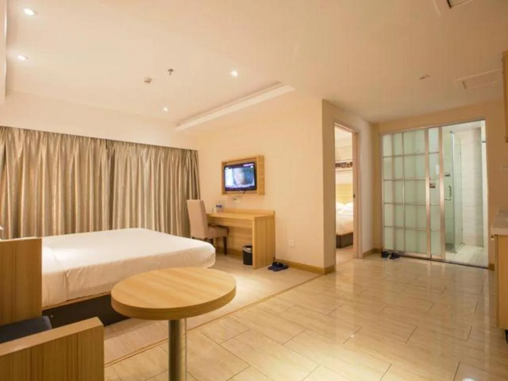 Bed in Jtour Inn Wuhan Hankou Railway East Plaza