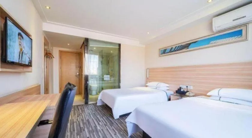 Bed in City Comfort Inn Wuhan Dongwu Avenue Light Rail Station
