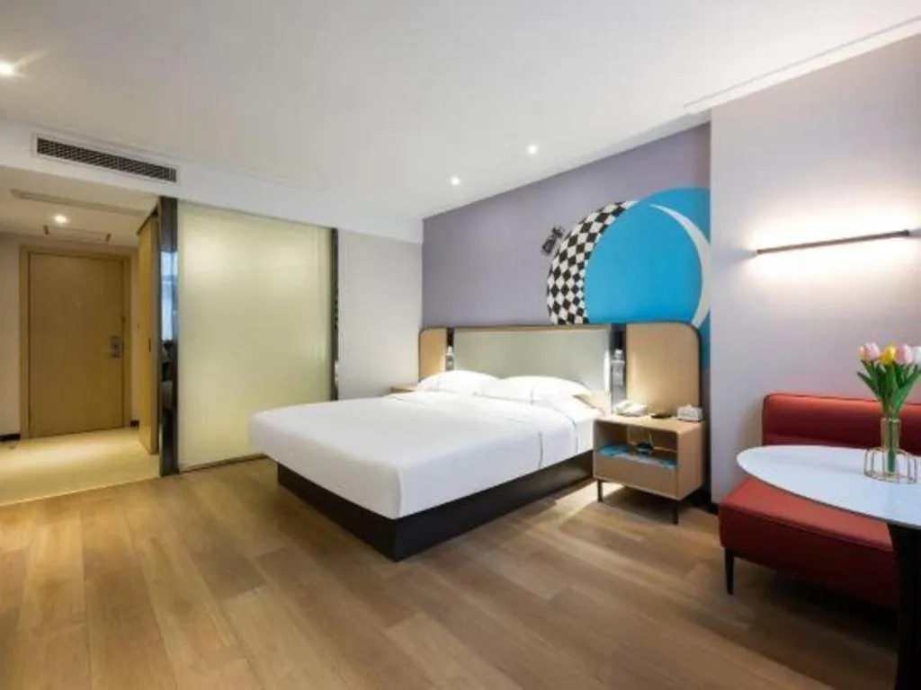 Bed in City Comfort Inn Xiao'gan City Beijing Road