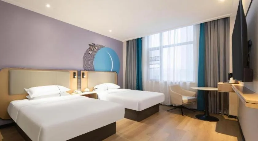 Bed in City Comfort Inn Xiao'gan City Beijing Road