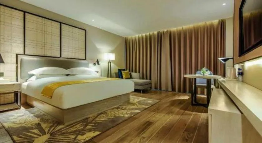Bed in Echarm Hotel Anshun High-speed Railway Station Jichang Road