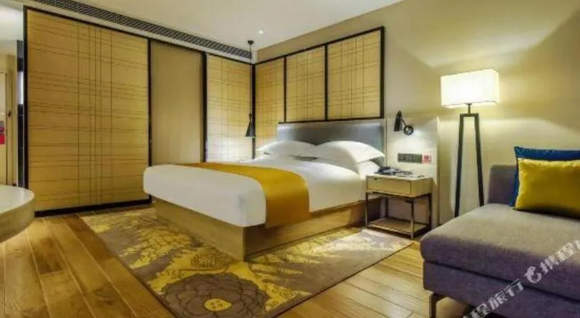 Bed in Echarm Hotel Anshun High-speed Railway Station Jichang Road
