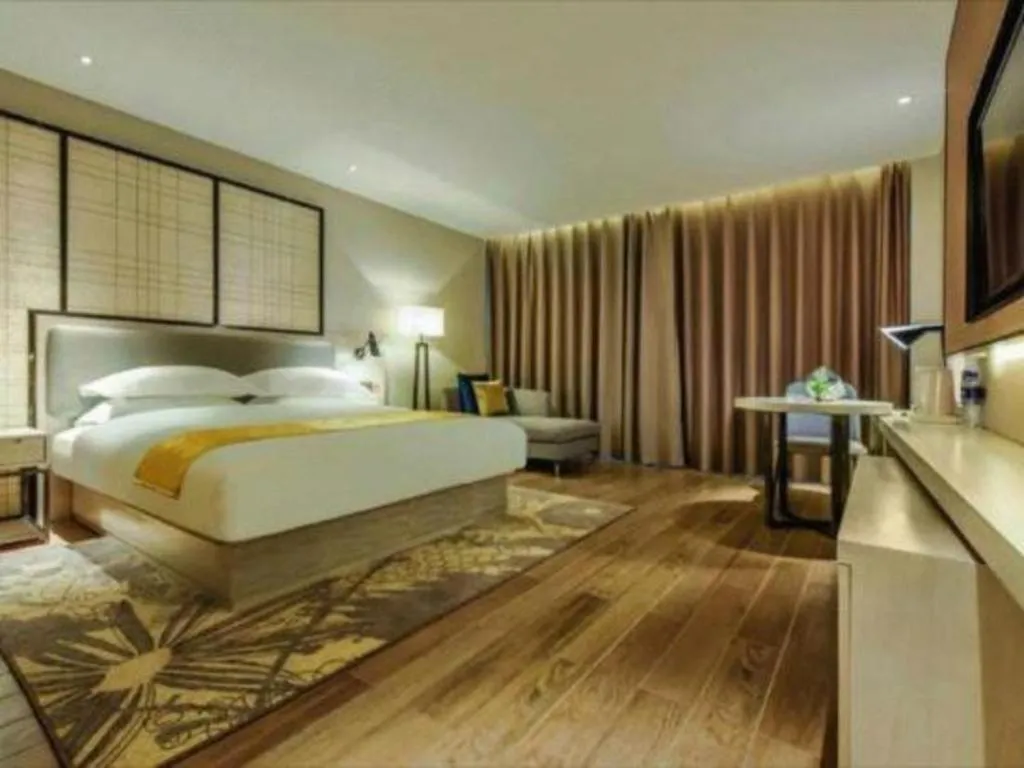 Bed in Echarm Hotel Anshun High-speed Railway Station Jichang Road