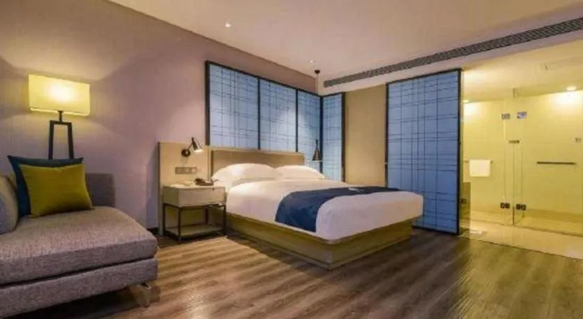 Bed in Echarm Hotel Anshun High-speed Railway Station Jichang Road