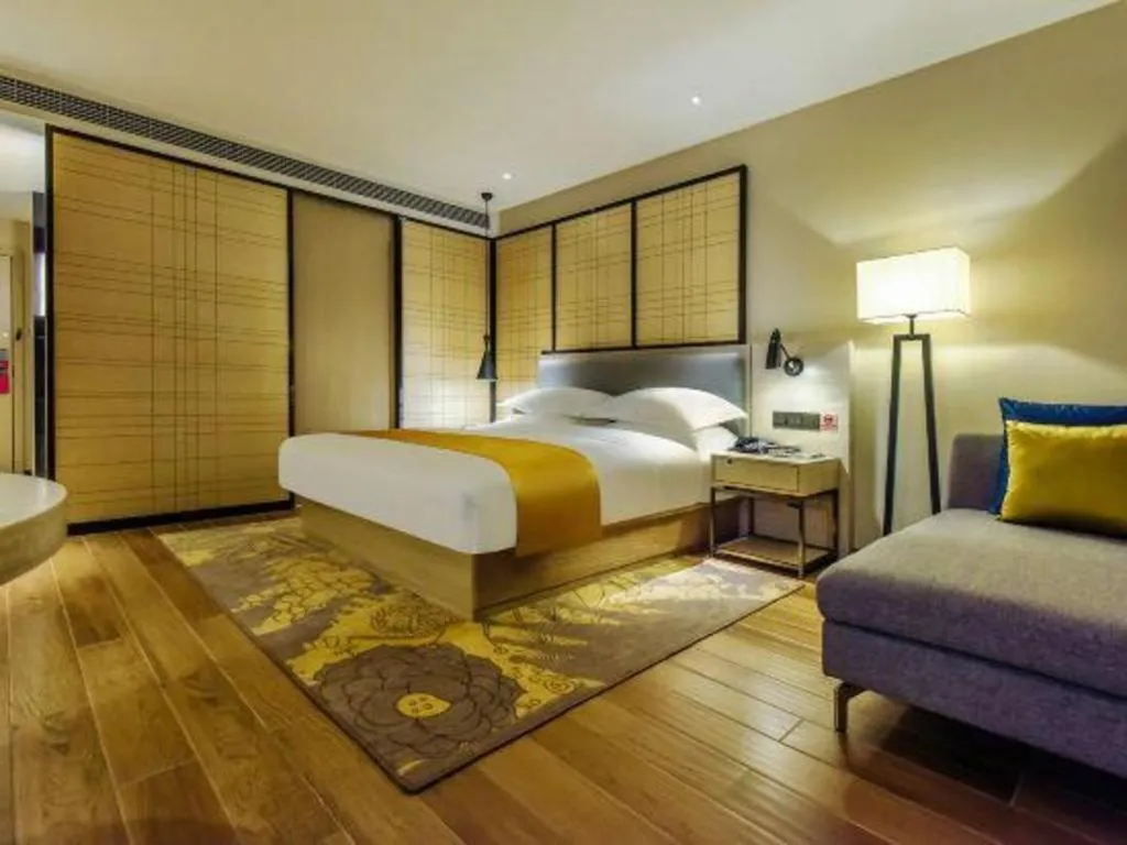 Bed in Echarm Hotel Anshun High-speed Railway Station Jichang Road