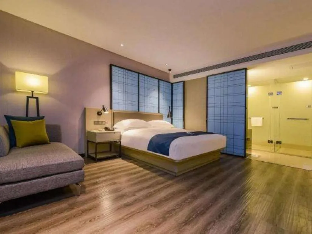 Bed in Echarm Hotel Anshun High-speed Railway Station Jichang Road
