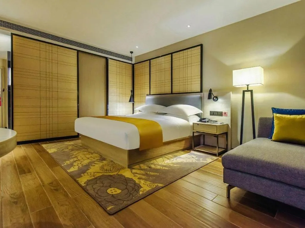 Bed in Echarm Hotel Anshun High-speed Railway Station Jichang Road