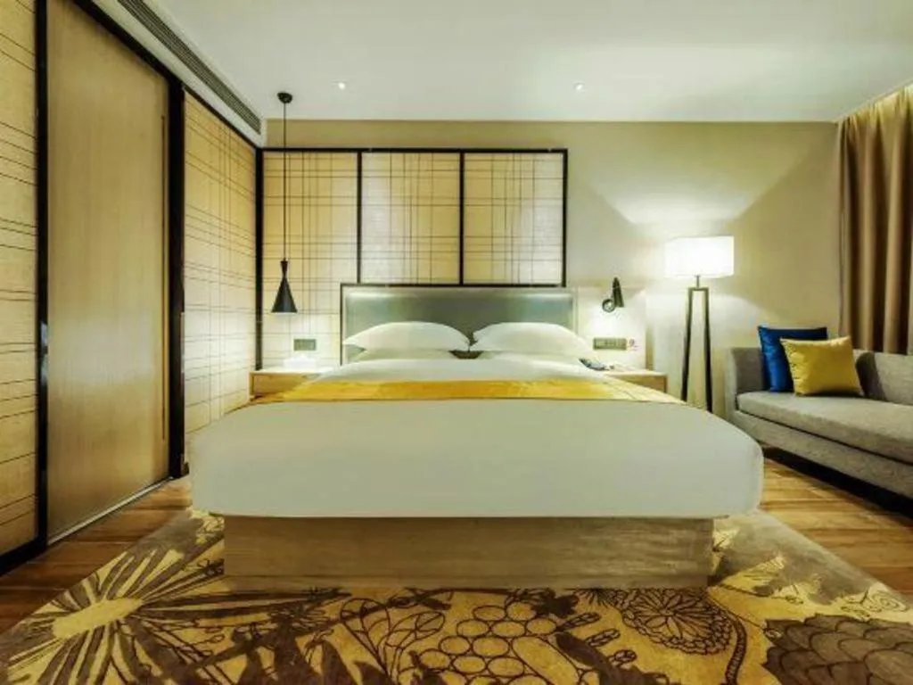 Bed in Echarm Hotel Anshun High-speed Railway Station Jichang Road