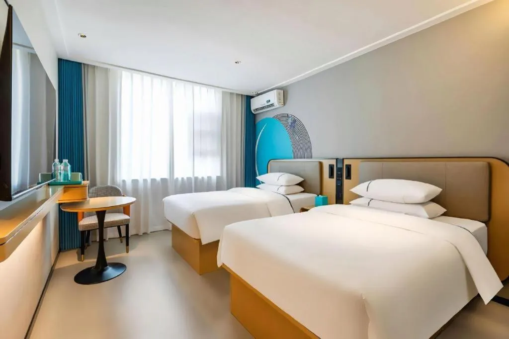 Bed in City Comfort Inn Wuhan Huangxiaohe Road Huaqiao