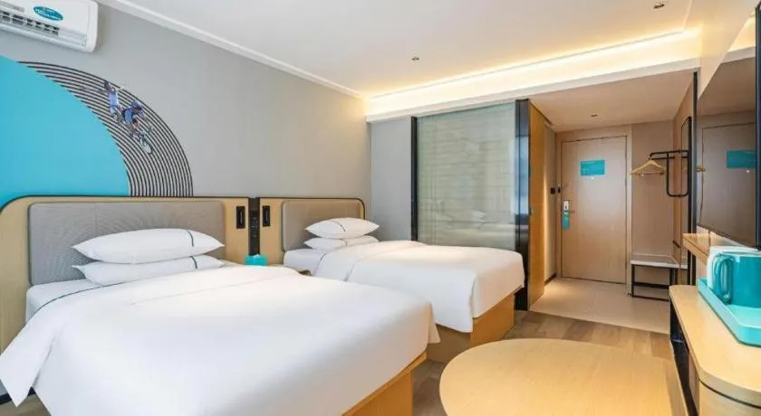 Bed in City Comfort Inn Wuhan Huangxiaohe Road Huaqiao