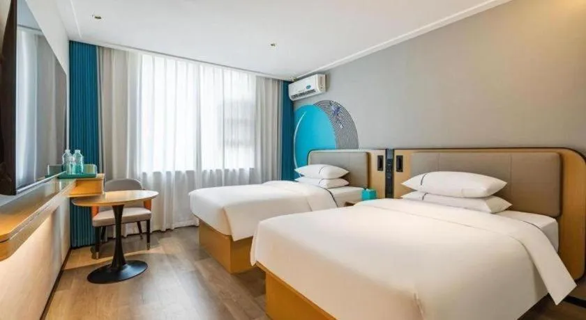 Bed in City Comfort Inn Wuhan Huangxiaohe Road Huaqiao