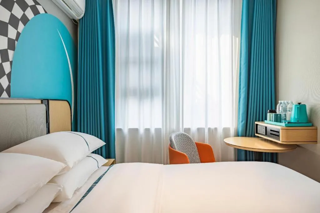 Bed in City Comfort Inn Wuhan Huangxiaohe Road Huaqiao