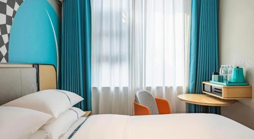 Bed in City Comfort Inn Wuhan Huangxiaohe Road Huaqiao