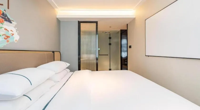 Bed in City Comfort Inn Wuhan Huangxiaohe Road Huaqiao