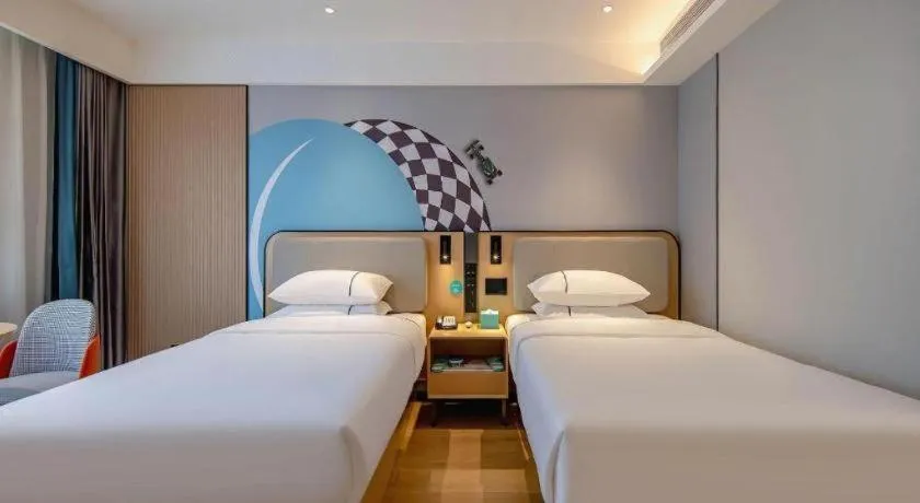 Bed in City Comfort Inn Wuhan Huangxiaohe Road Huaqiao