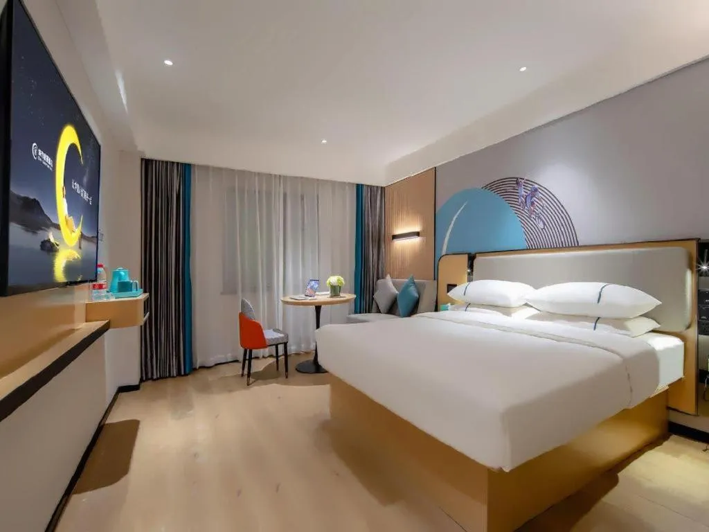 Bed in City Comfort Inn Wuhan Huangxiaohe Road Huaqiao