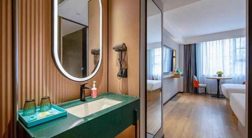 Bed in City Comfort Inn Wuhan Huangxiaohe Road Huaqiao