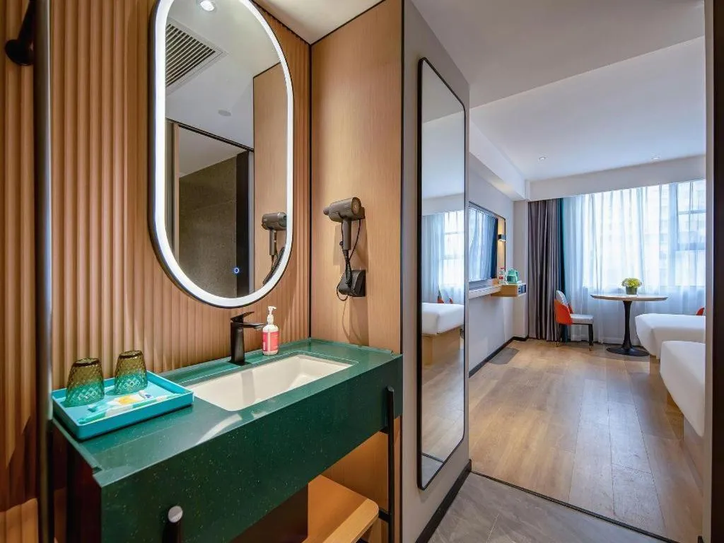 Bed in City Comfort Inn Wuhan Huangxiaohe Road Huaqiao