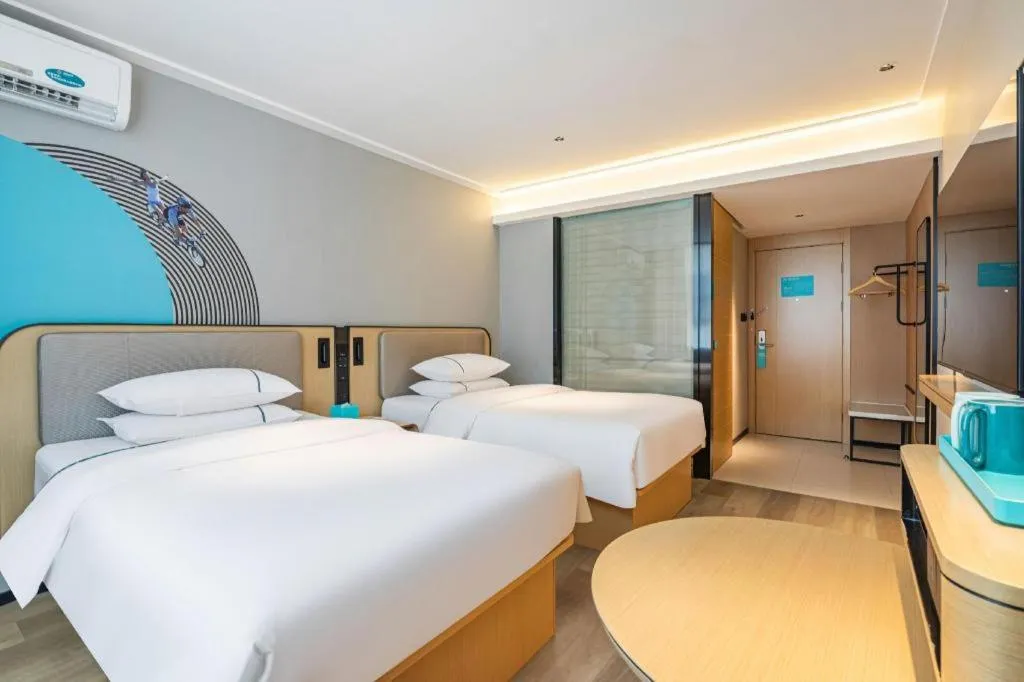 Bed in City Comfort Inn Wuhan Huangxiaohe Road Huaqiao