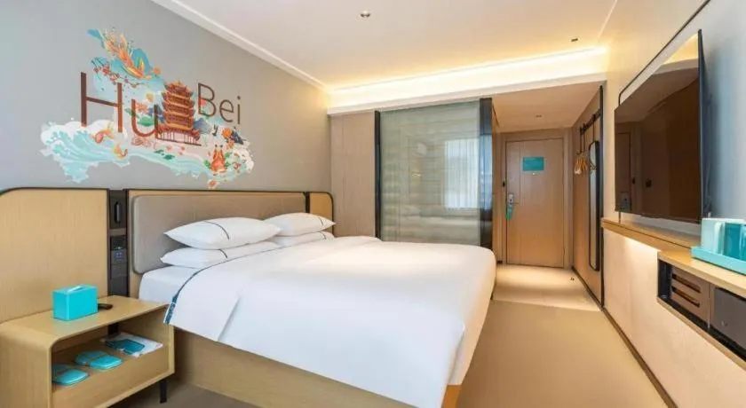 Bed in City Comfort Inn Wuhan Huangxiaohe Road Huaqiao