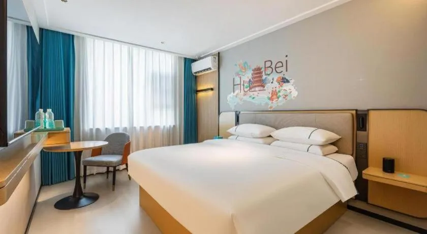 Bed in City Comfort Inn Wuhan Huangxiaohe Road Huaqiao