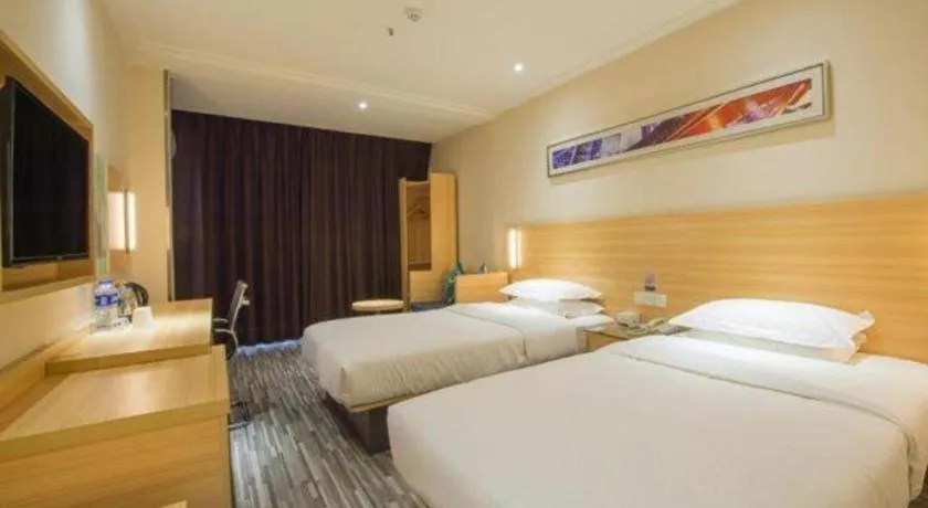 Bed in City Comfort Inn Wuhan Guanggu Textile University