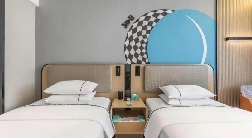 Bed in City Comfort Inn Wuhan Jianghan Road Liuduqiao Metro Station